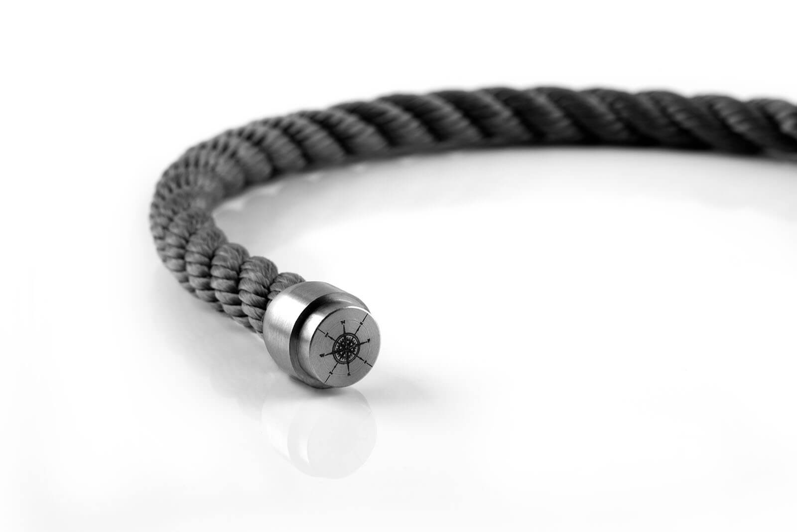 fischers-fritze-makrele-kalle-armband-grau-gedreht image 5