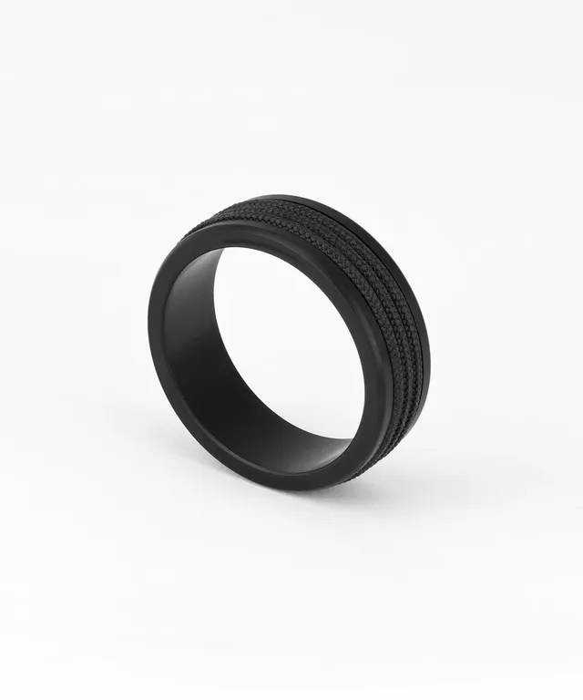 pig-hen-navarch-8mm-wrap-ring-schwarz-schiffstau-herren image 1