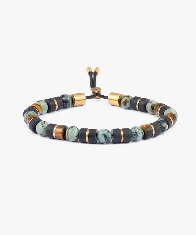 pig-hen-brontide-6mm-herren-armband-adjustable-shibata-gold image 1