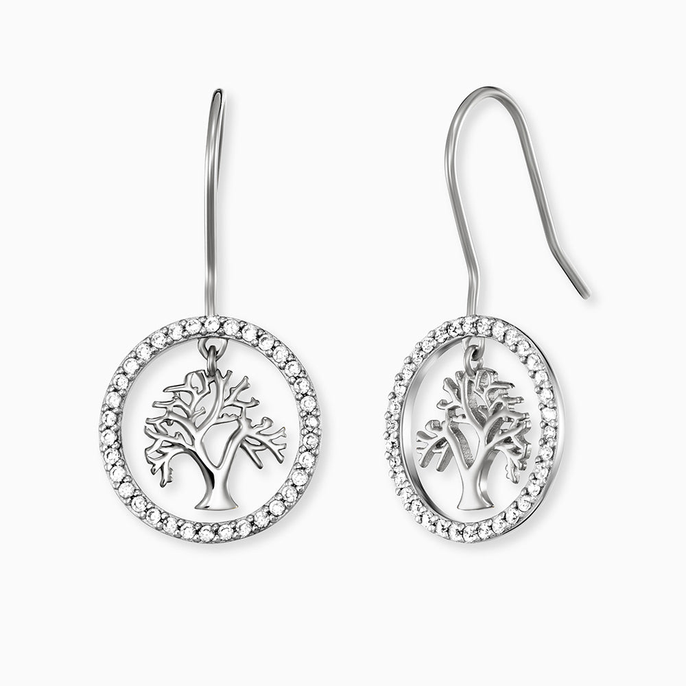 engelsrufer-ohrh-nger-925er-silber-lebensbaum-mit-zirkonia image 1