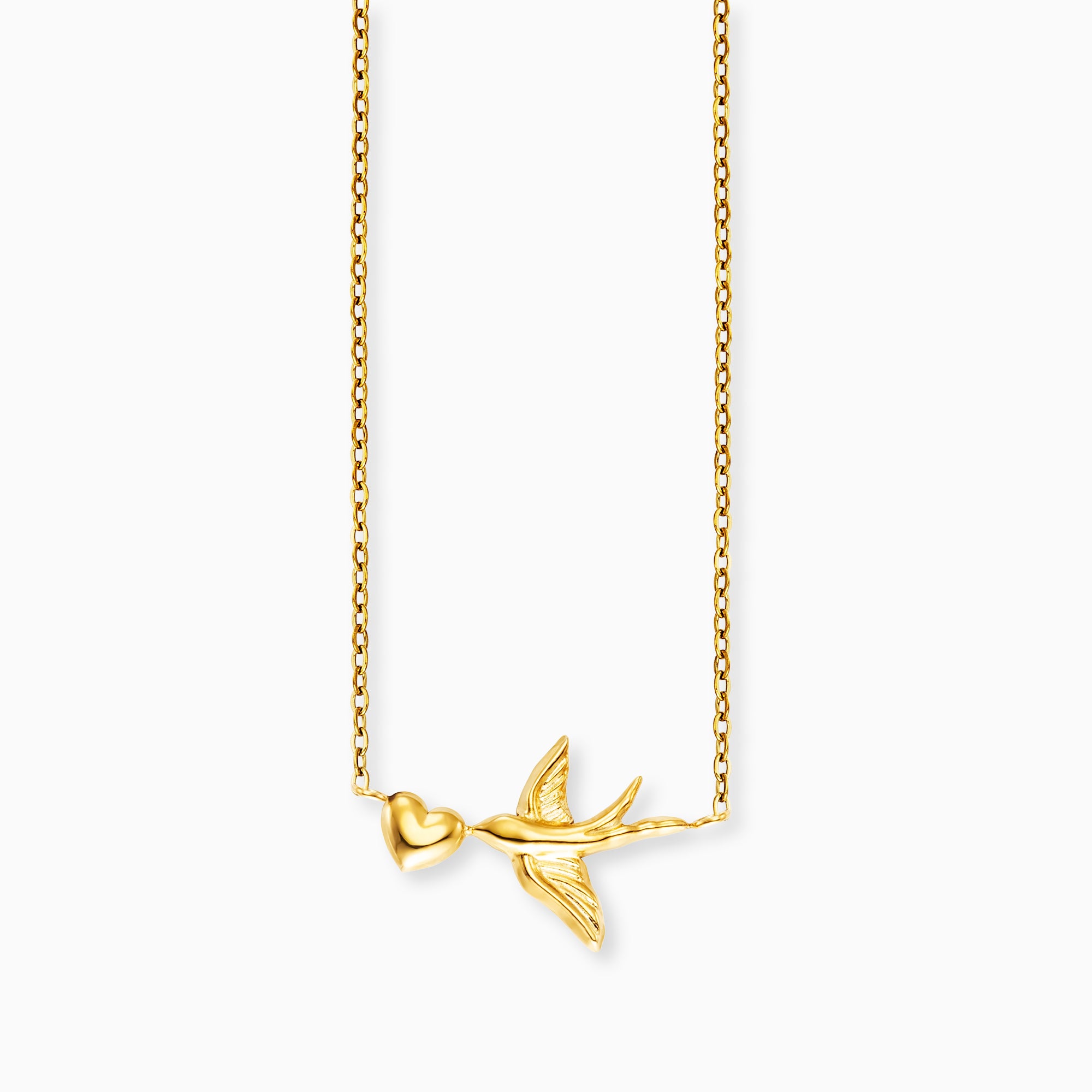 mysteel-by-engelsrufer-halskette-edelstahl-gold-mit-anh-nger-freedom-herz-und-sc image 1