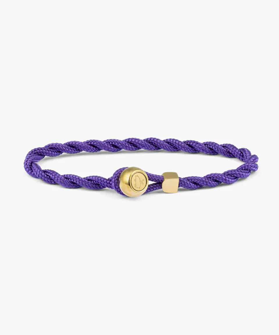 pig-hen-ed-armband-royal-purple-gold image 1