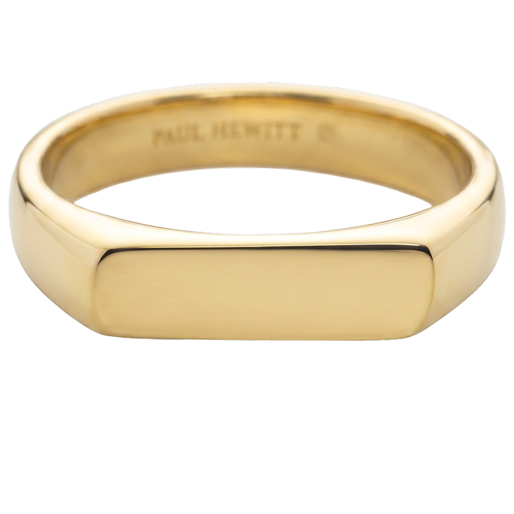 paul-hewitt-slim-signet-ring-gold-damen image 6