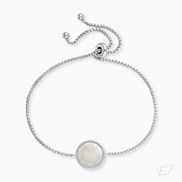 engelsrufer-kompass-armband-925er-silber-perlmutt-wei image 1