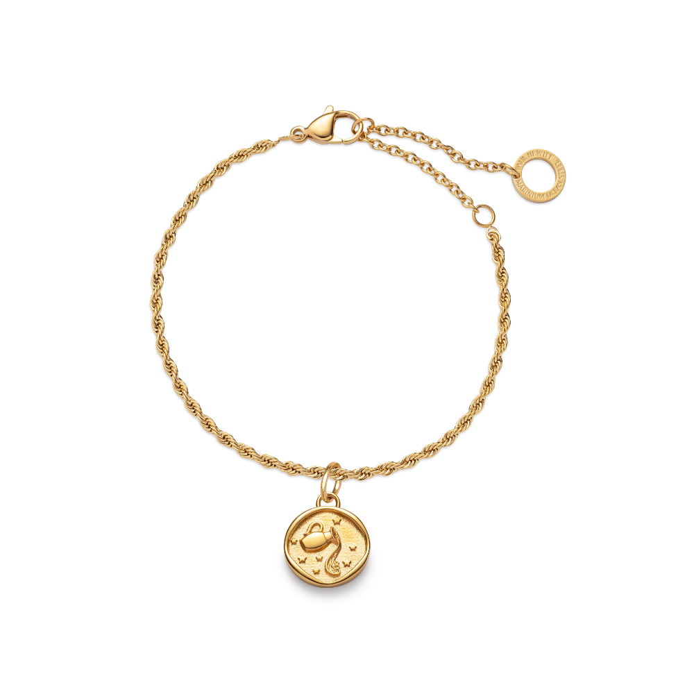 paul-hewitt-aquarius-charm-und-armkette-gold-set image 2