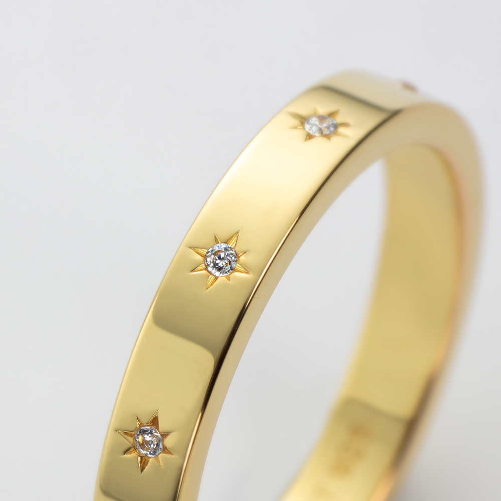 paul-hewitt-windrose-intuition-ring-gold-damen-kompassring-925er-silber-zirkonia image 2