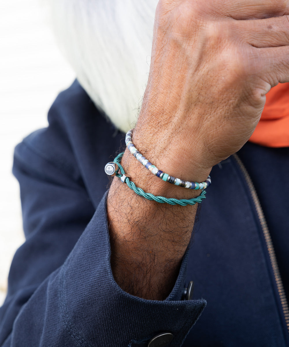 pig-hen-easy-ed-patina-green-silber-armband image 3