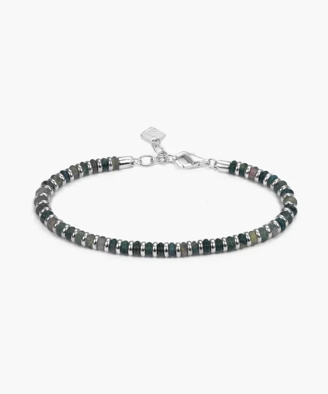 pig-hen-mariner-brontide-4mm-moss-agate-damenarmband-925-sterlingsilber image 1