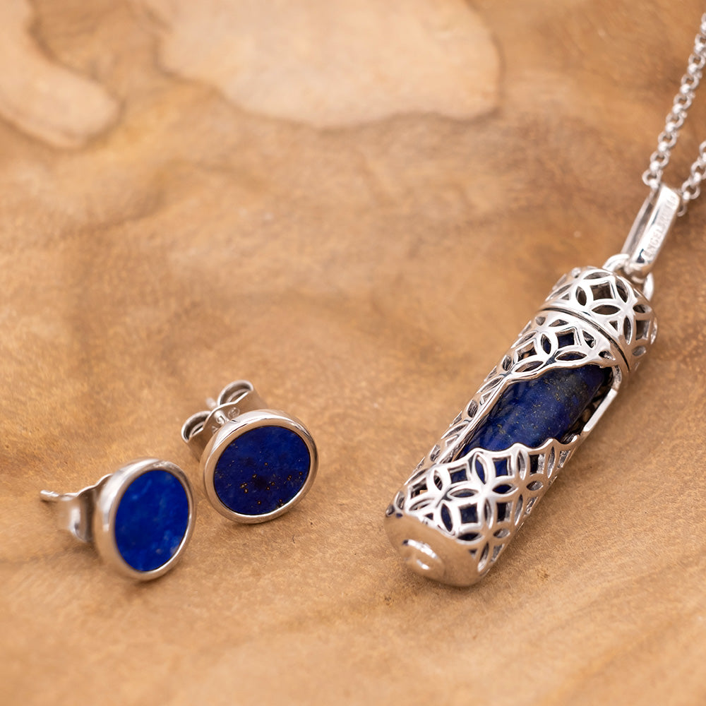 engelsrufer-powerful-stone-halskette-925er-silber-mit-lapislazuli-gr-e-m image 3