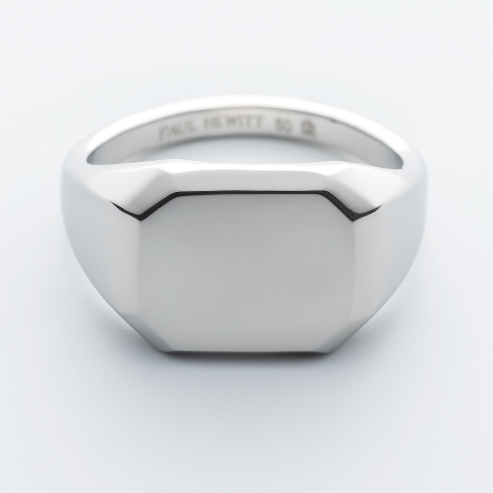 paul-hewitt-octagonal-signet-ring-silber-herren-siegelring image 6