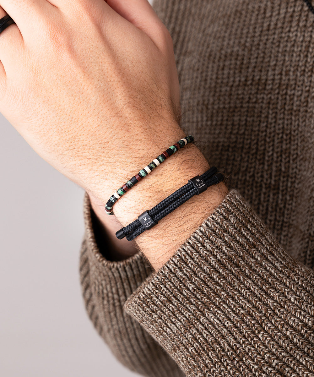 pig-hen-little-lewis-dbl-seil-armband-black-black image 2