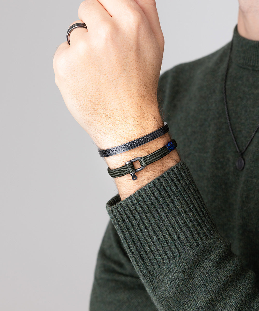 pig-hen-vicious-vik-army-herren-seilarmband-vintage image 3