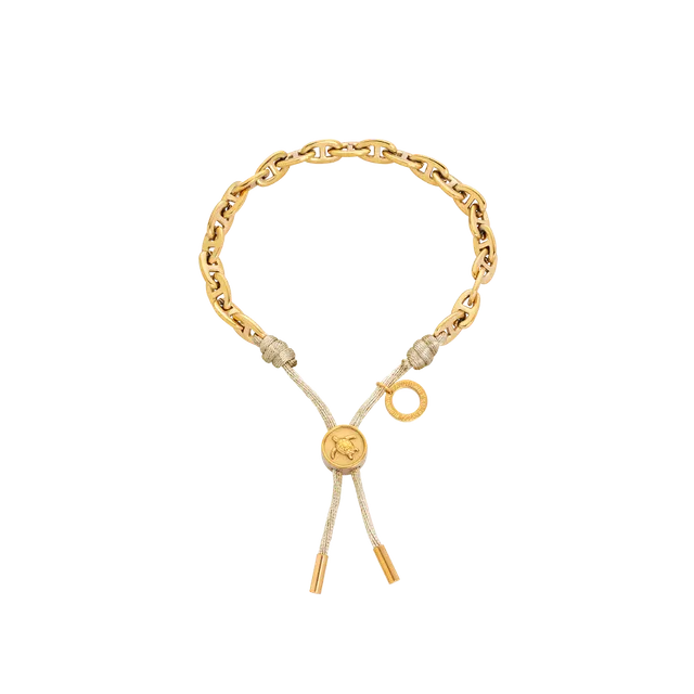 paul-hewitt-turtle-anchor-chain-armband-gold-sand-damen-textilarmband-verstellba image 1