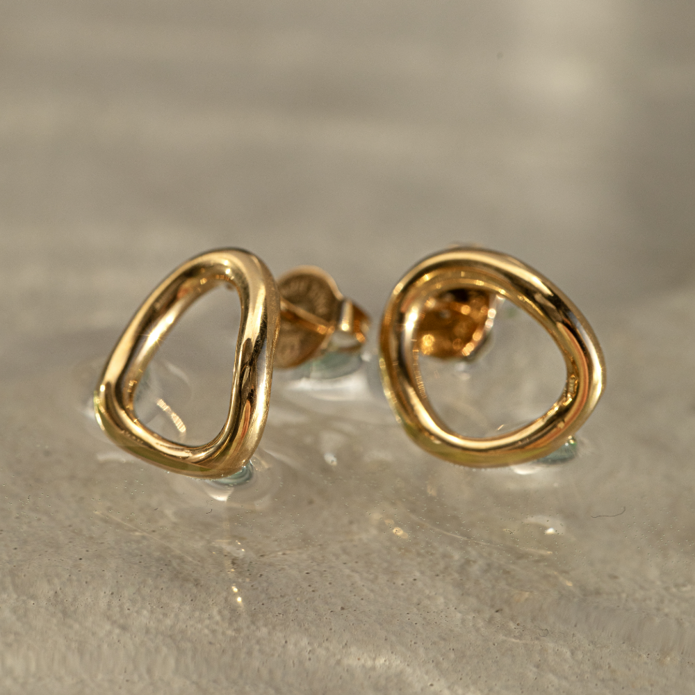 paul-hewitt-waves-mono-ohrring-gold-einzelohrring image 4