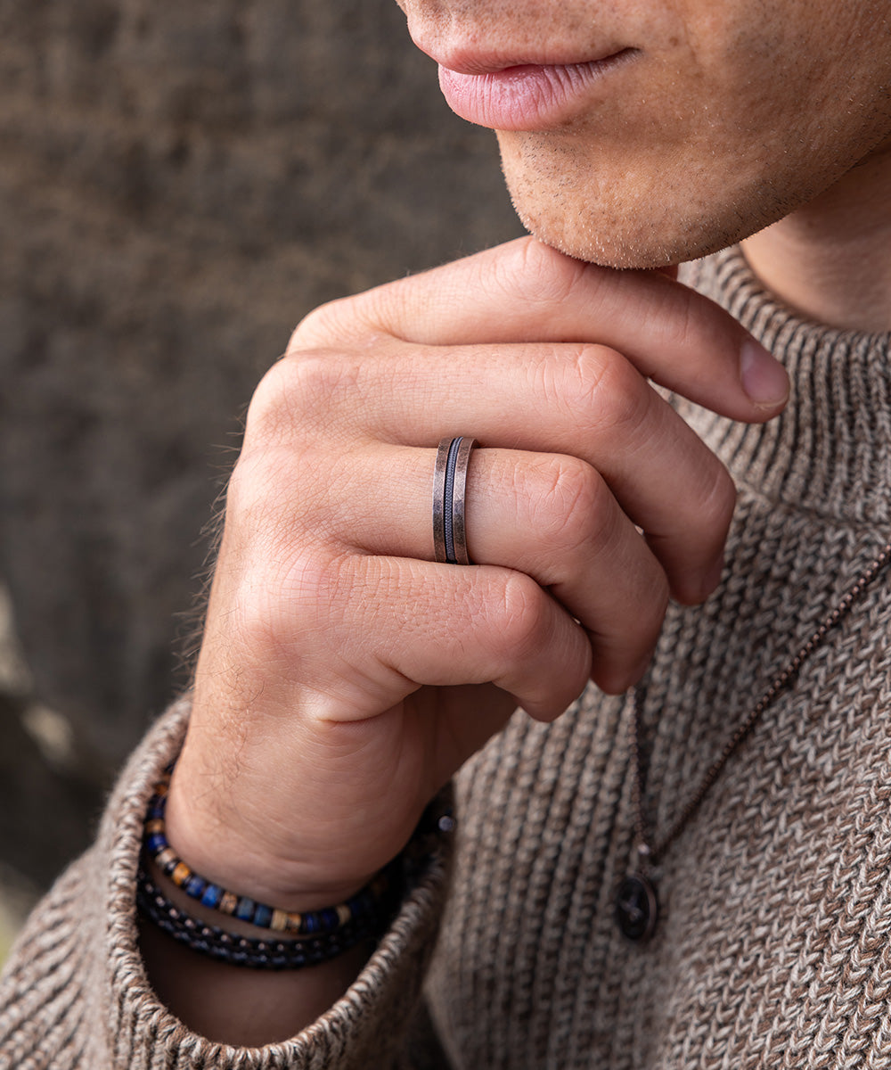 pig-hen-navarch-6mm-ring-slate-gray-bronze image 2