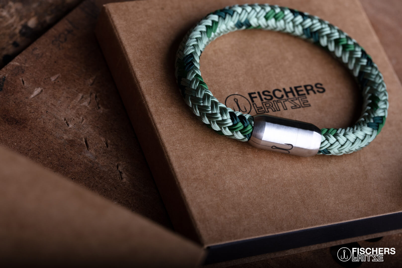 fischers-fritze-makrele-bjarne-armband-pastellgr-n-grasgr-n-dunkelgr-n image 8