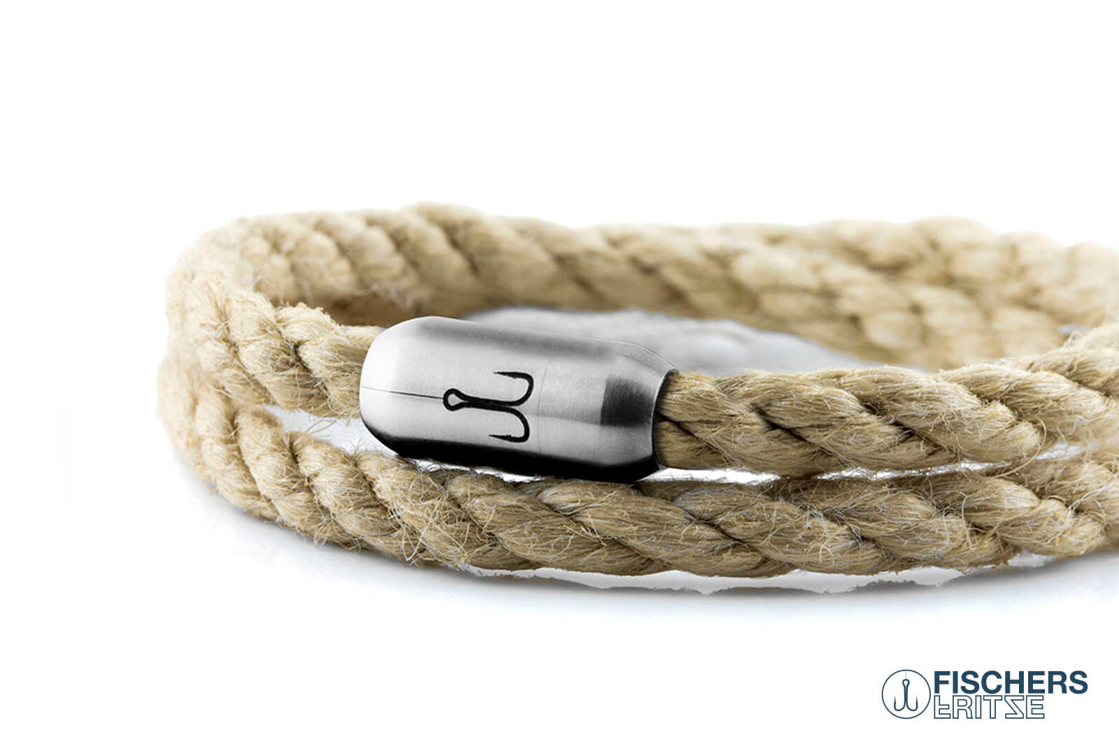 fischers-fritze-garnele-ole-segeltau-armband-natur-gedreht image 5