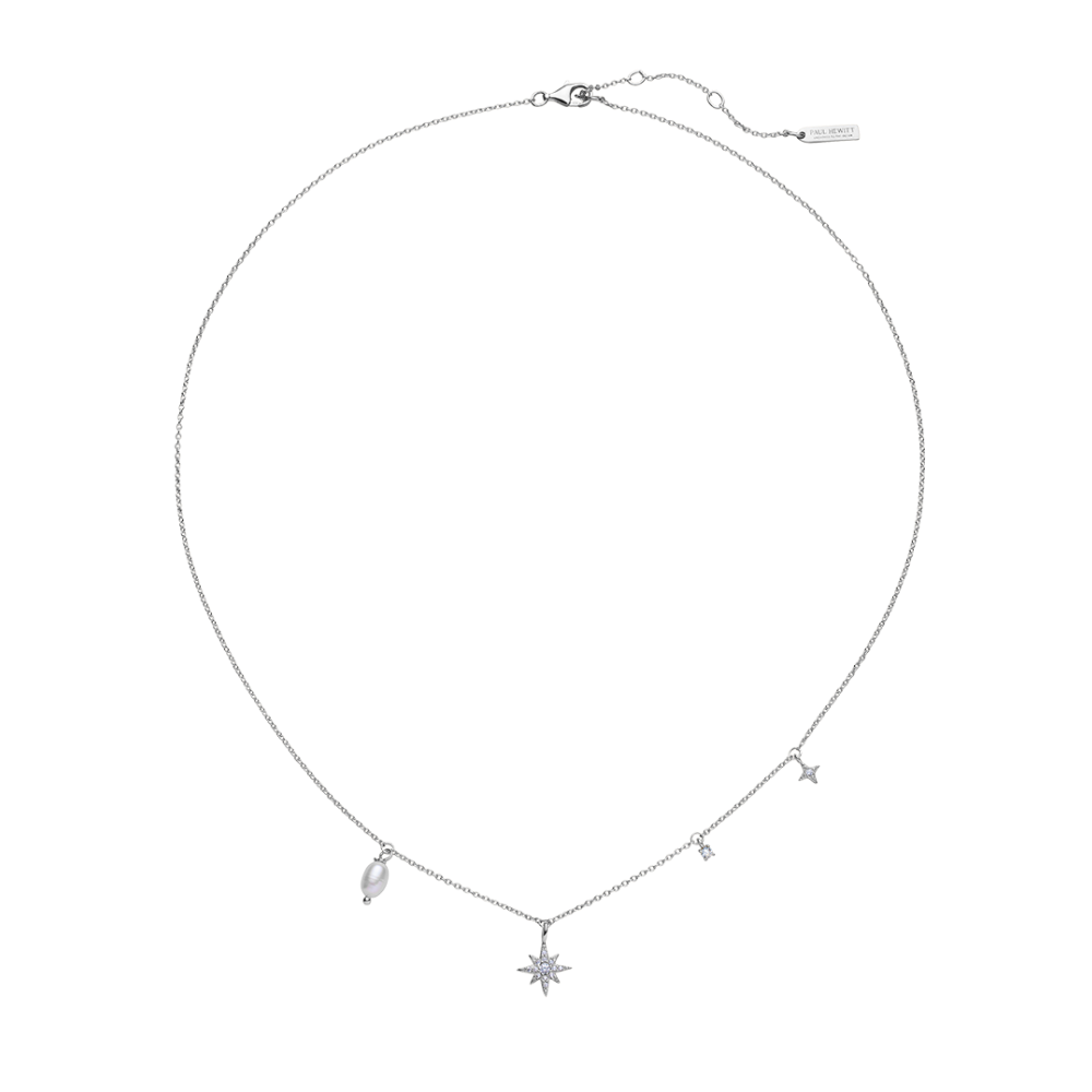 paul-hewitt-windrose-celestial-halskette-silber-mit-zirkonia image 1