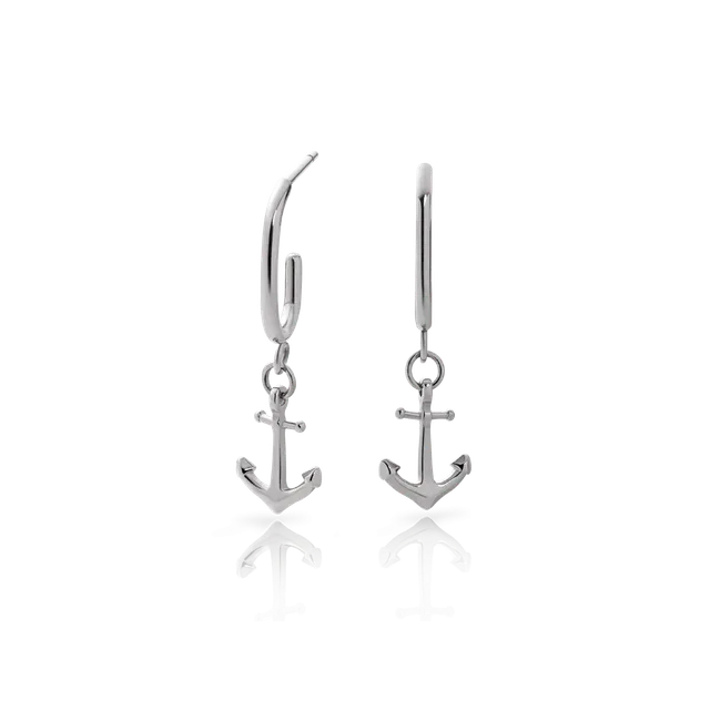 paul-hewitt-the-anchor-ii-hoops-ohrring-silber-maritime-creolen-damen image 1