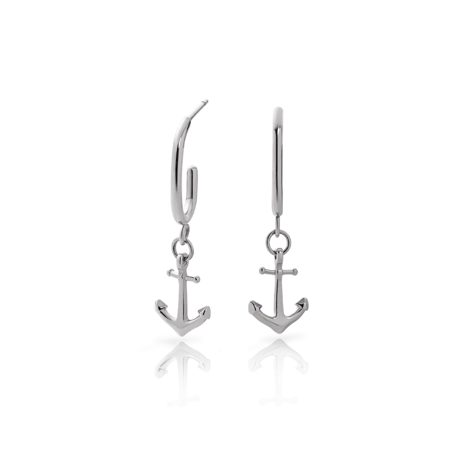 paul-hewitt-the-anchor-ii-hoops-ohrring-silber-maritime-creolen-damen image 1