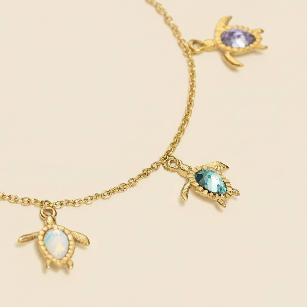 paul-hewitt-turtle-rainbow-armkette-buntes-damen-armband-mit-turtle-foundation-s image 2