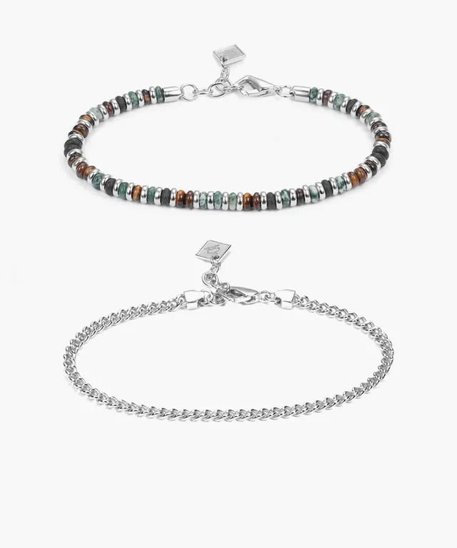 pig-hen-brontide-nagoya-curb-chain-set-925-sterling-silber-damen image 1