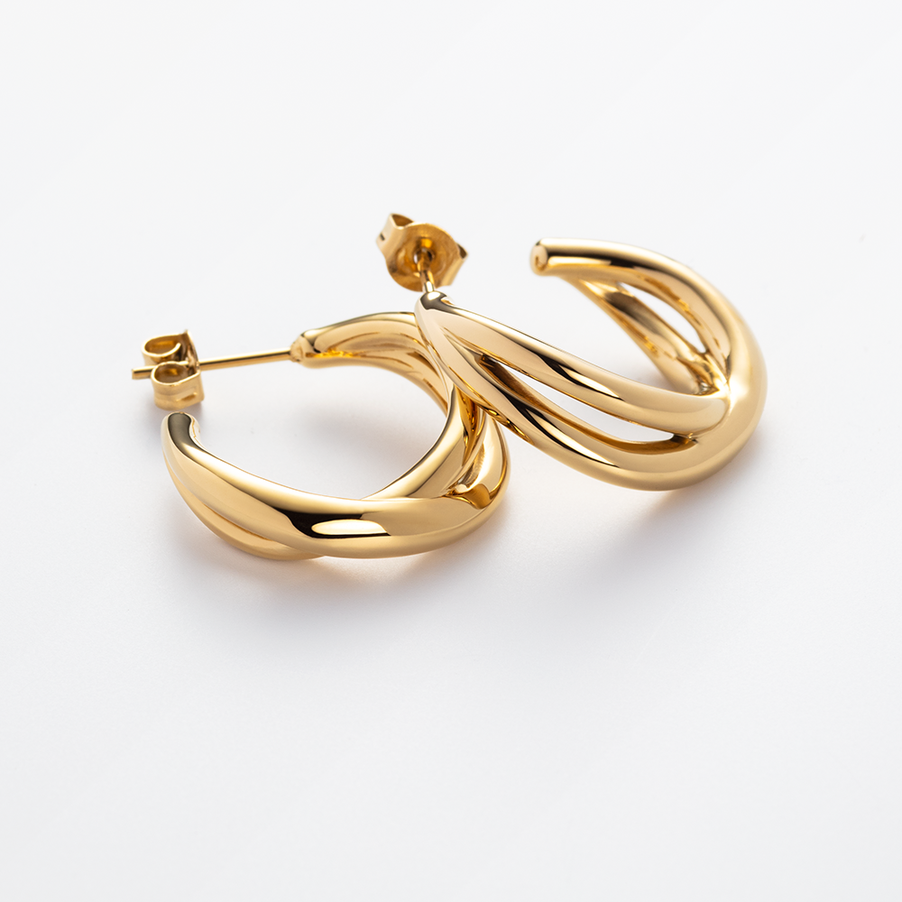 paul-hewitt-waves-ohrring-gold-damen-creolen-maritim image 3