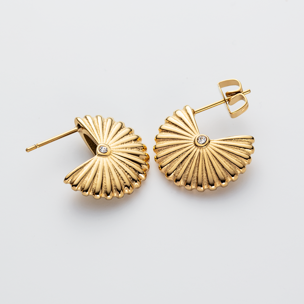 paul-hewitt-scallop-ohrstecker-gold image 4