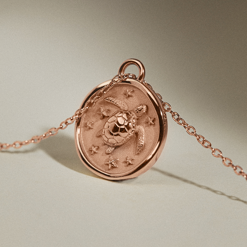 paul-hewitt-turtle-coin-halskette-ros-gold image 4