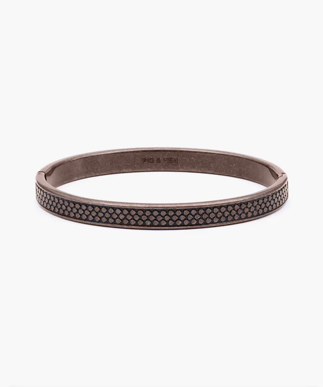 pig-hen-navarch-9mm-cuff-motta-herren-armreif-bronze image 1