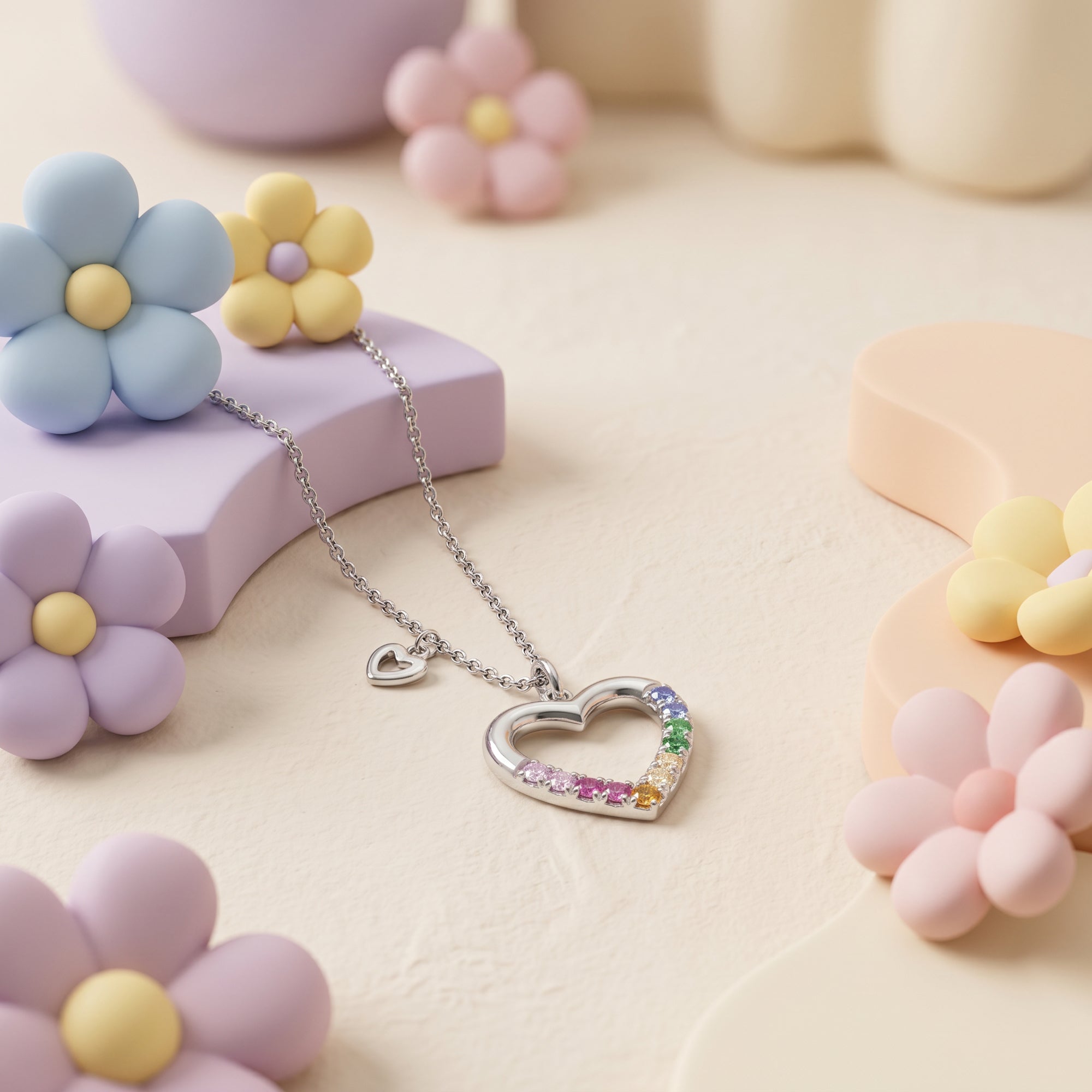 engelsrufer-kinder-halskette-edelstahl-herz-mit-zirkonia-multicolor image 3