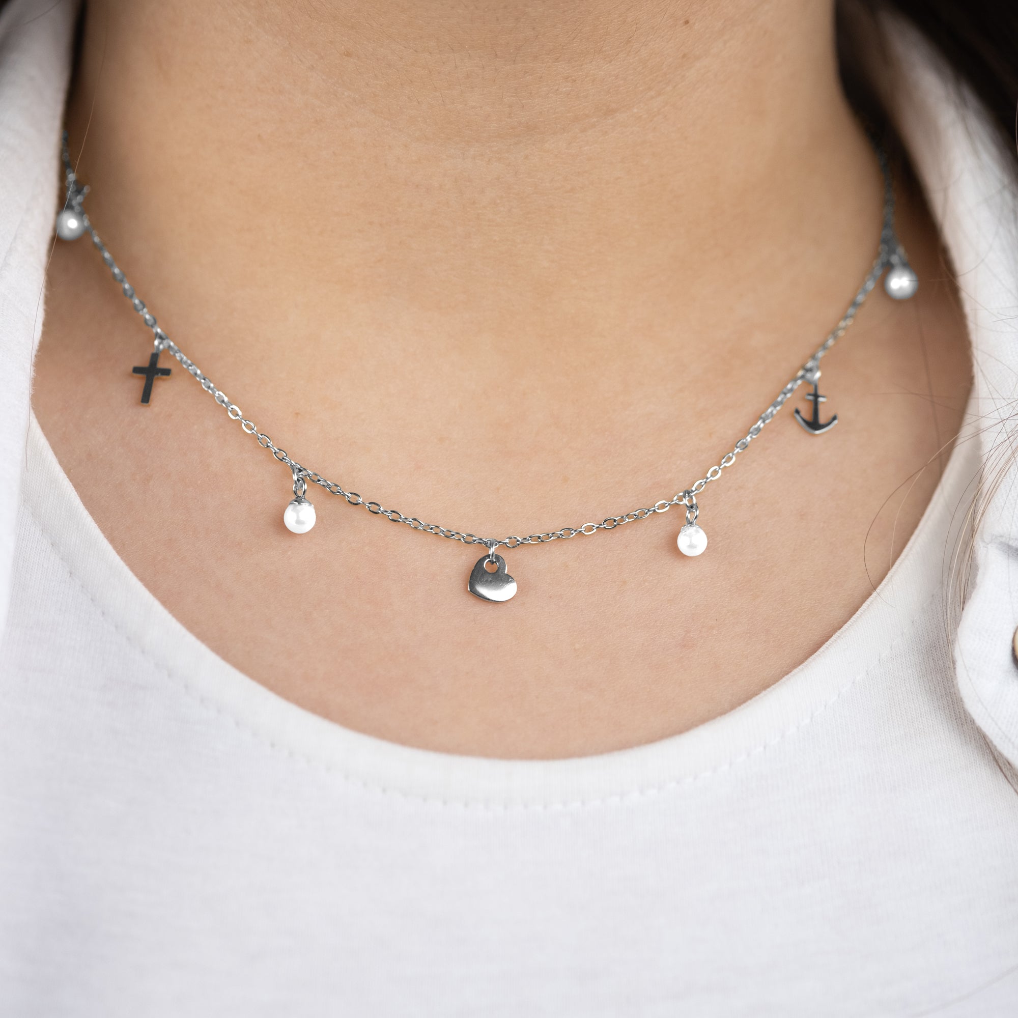 mysteel-by-engelsrufer-faith-love-hope-halskette-edelstahl-silber image 2
