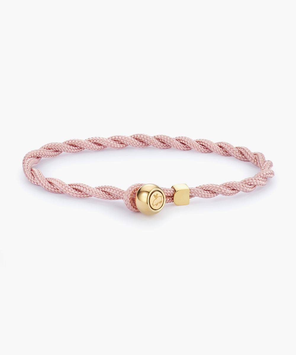 pig-hen-ed-armband-dusty-pink-gold-seil image 1