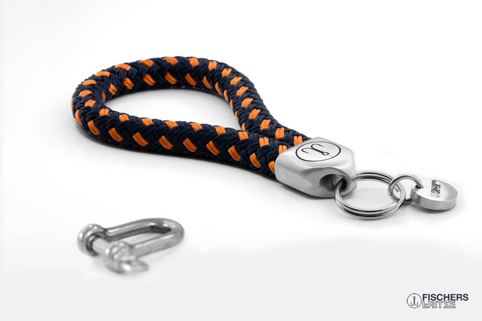 fischers-fritze-dicker-hering-willi-schl-sselanh-nger-marineblau-orange image 4