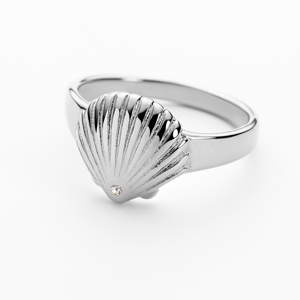 paul-hewitt-la-mer-toujours-scallop-ring-silber image 2