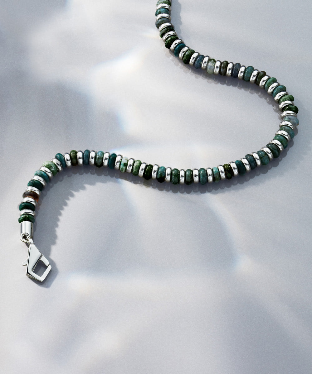 pig-hen-mariner-brontide-4mm-perlen-armband-moss-agate-925-sterling-silver image 5