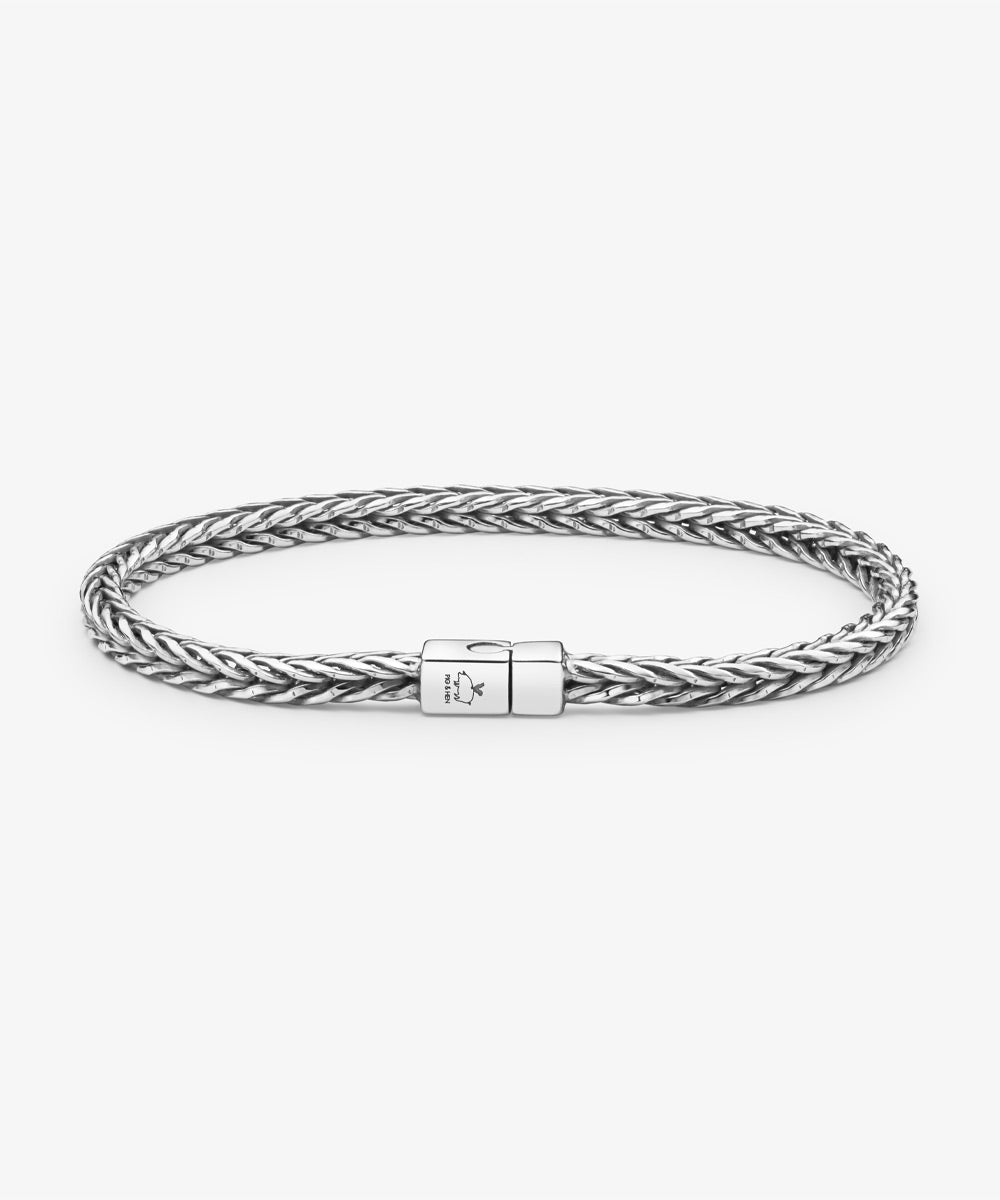 pig-hen-mariner-foxtail-chain-armband-4mm-925-sterling-silber-herren image 1