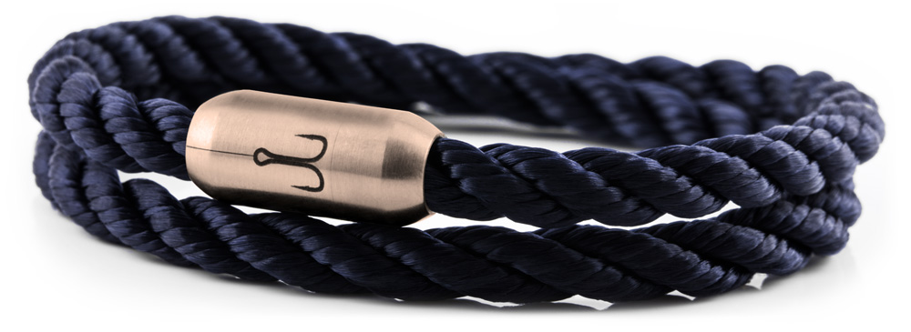 fischers-fritze-k-nigsgarnele-hugo-segeltau-armband-marineblau-gedreht image 8
