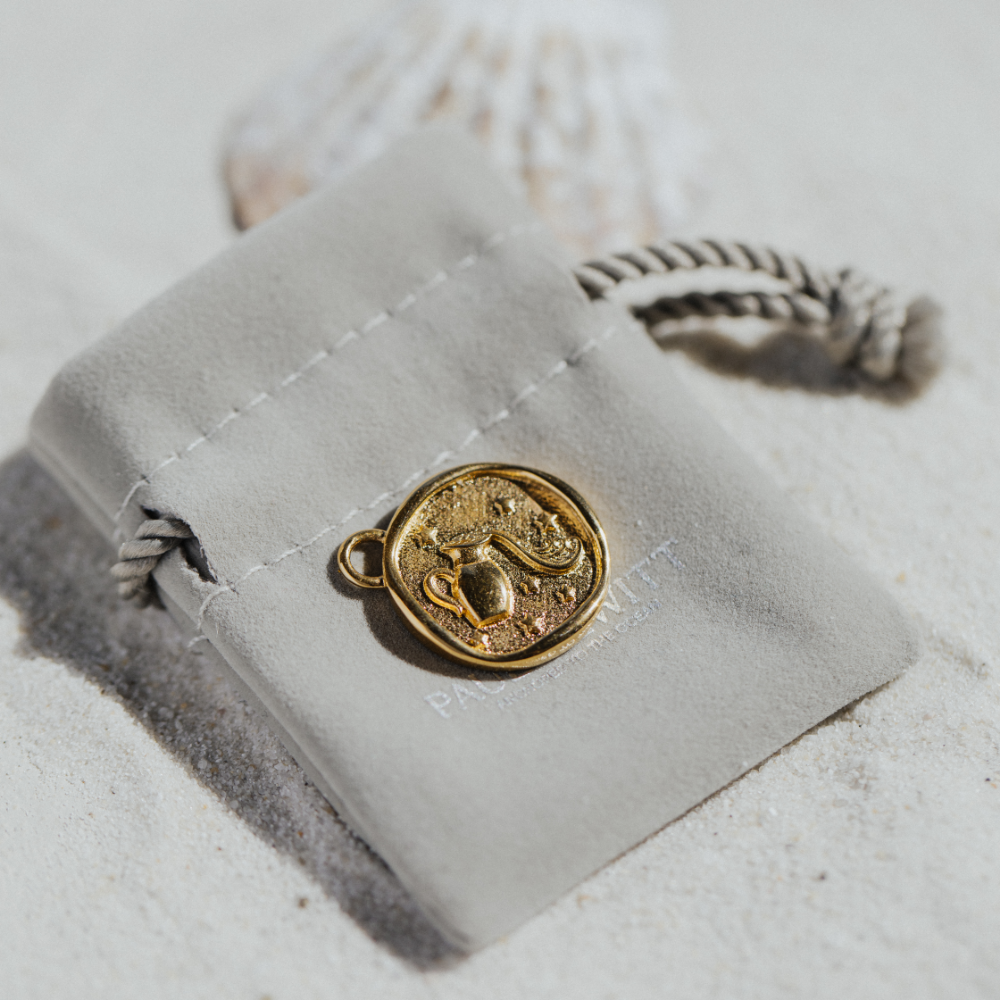 paul-hewitt-aquarius-charm-gold-zodiac-sternzeichen-anh-nger image 2