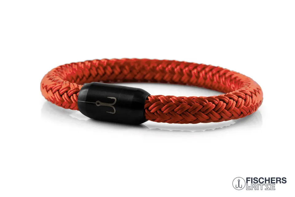 fischers-fritze-torpedomakrele-till-armband-coral-8-mm-segeltau image 1