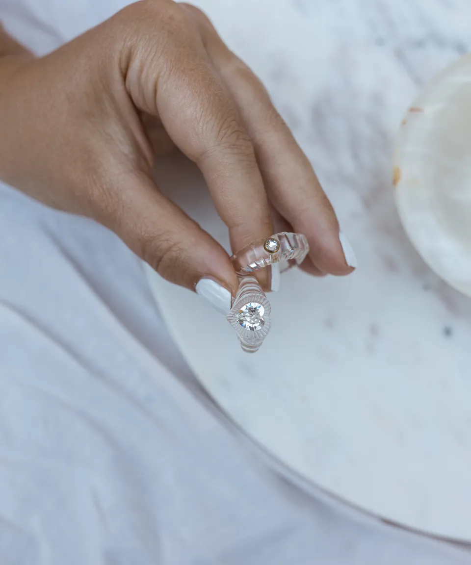wald-berlin-be-my-lover-ring-transparent-gr-53 image 1