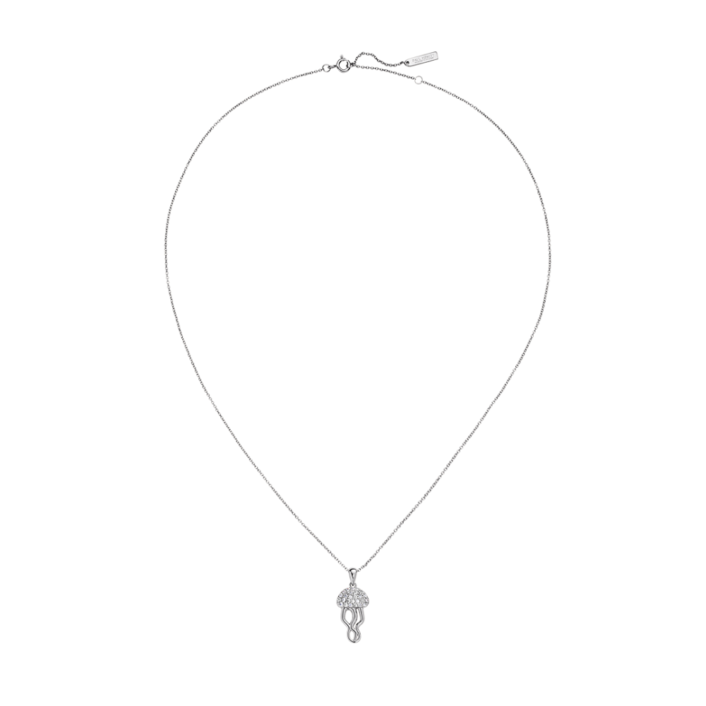 paul-hewitt-jellyfish-halskette-pure-silver-damen-qualle-kette image 1