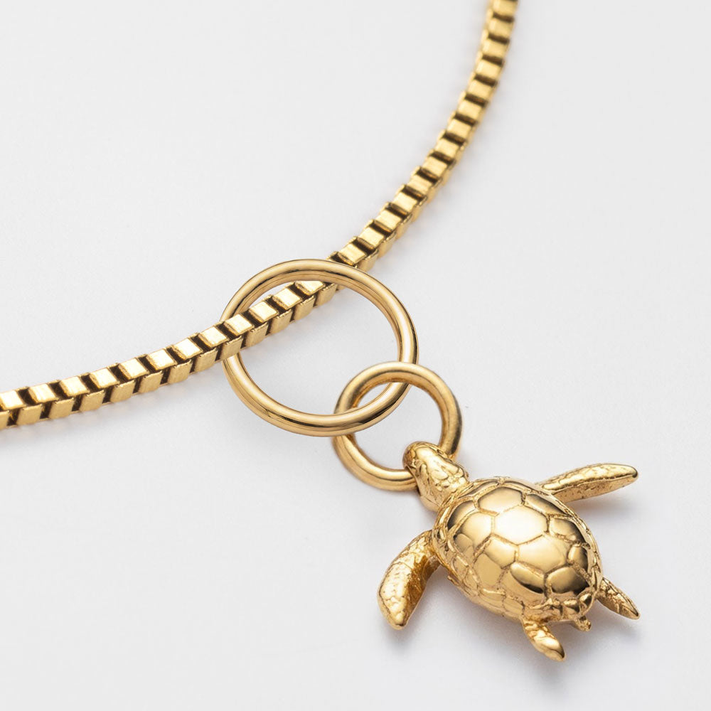 paul-hewitt-turtle-halskette-gold-schildkr-ten-anh-nger-charm-kette-damen image 7