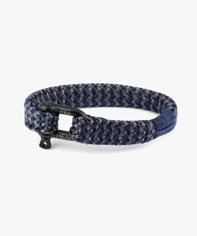 pig-hen-gorgeous-george-herren-armband-navy-slate-gray-black image 1