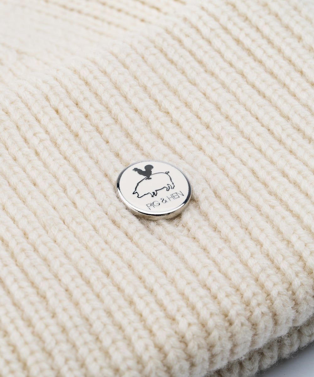 pig-hen-p-h-beanie-m-tze-off-white-silber image 2