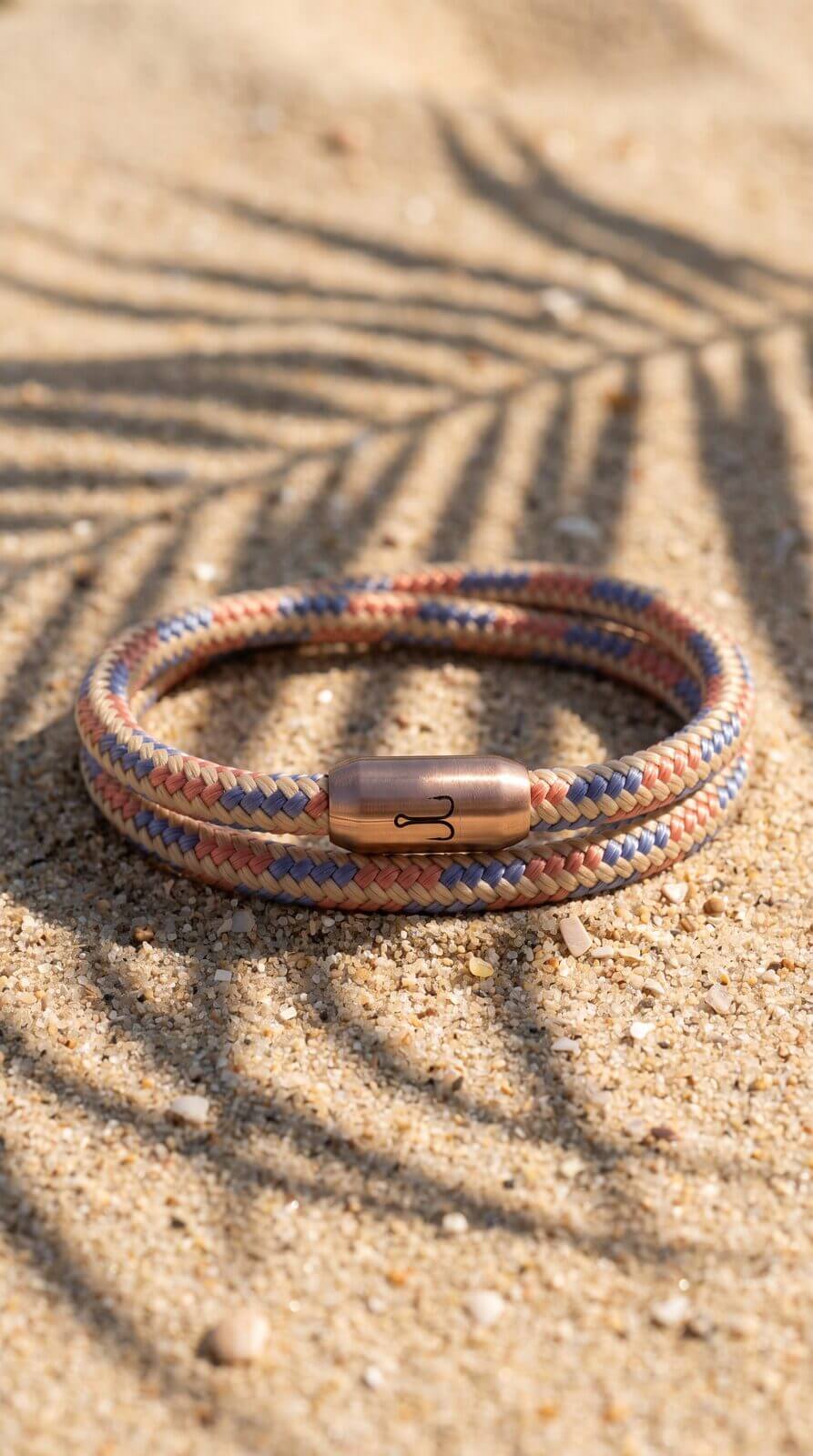 fischers-fritze-k-nigsgarnele-sienna-armband-6mm-natur-altrosa-pastelblau image 3