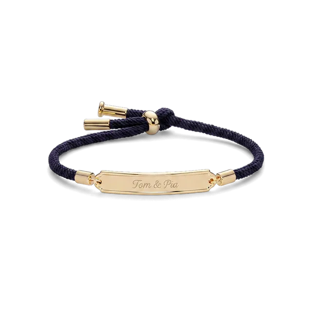 paul-hewitt-vitamin-sea-gravur-armband-gold-marineblau-damen image 1