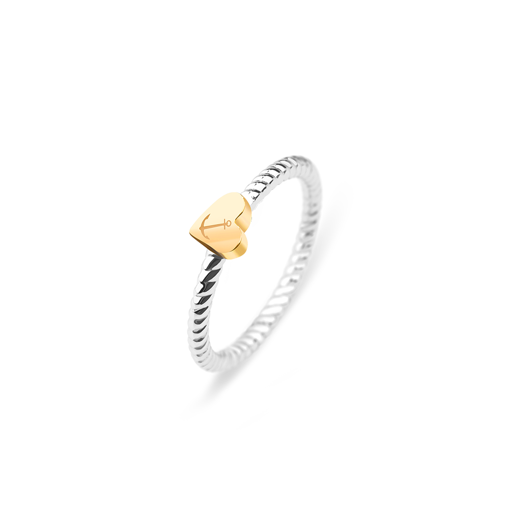 paul-hewitt-anchor-love-ring-gold-silber image 1