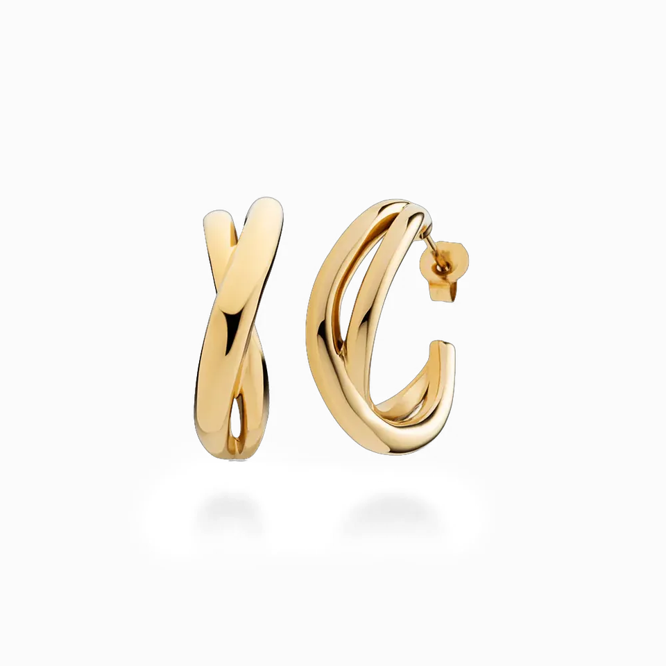 paul-hewitt-waves-ohrring-gold-damen-creolen-maritim image 1