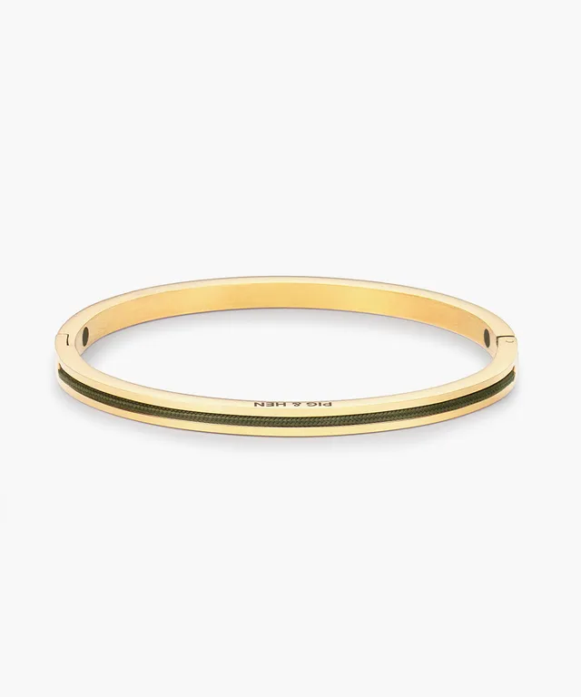 pig-hen-maya-lou-bangle-army-gold-edelstahl-damen image 1